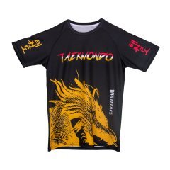 Whiteface Taekwondo T-Shirt Siyah XS
