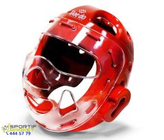 Daedo Taekwondo Yüz Korumalı Kask Kırmızı XL