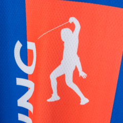 Eskrimci - Mavi Baskılı T-Shirt XS