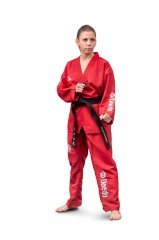 Daedo HI-TEC Dobok Renkli Kırmızı 150