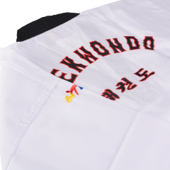 Daedo Taekwondo Elbisesi Fitilli Siyah Yaka TA 1021