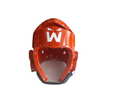 Whiteface Taekwondo Kask Kırmızı L