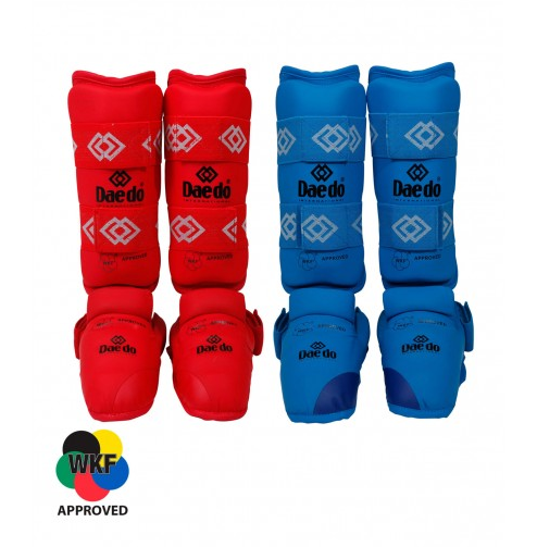 Daedo Kaval + Ayaküstü koruyucu WKF Onaylı  KPRO 2011 XL - Kırmızı