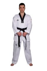 Daedo Taekwondo Elbisesi Fitilli Siyah Yaka TA 1021 180
