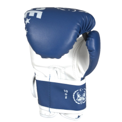 Whiteface Muay Thai Federasyon Onaylı Müsabaka Elidveni Mavi 12oz