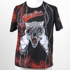 Whiteface Muay Thai Baskılı Tshirt L